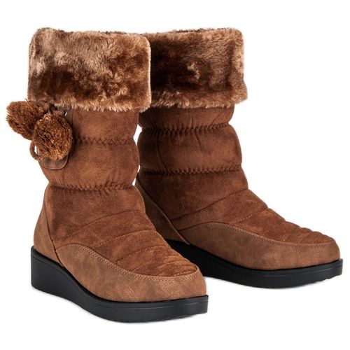 Brązowe śniegowce r.40 na Arena.pl