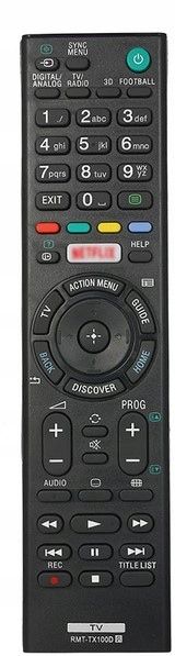 Pilot do Sony RMT-TX100D KD-55X8508C KD-55X8509C KD-65X8505C KD-65X8507C zdjęcie 1