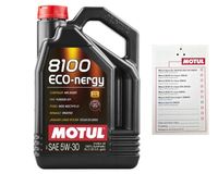 Olej silnikowy Motul 8100 ECO-nergy 5W30 5L M2C913 RN0700 102898 +ZAWIESZKA