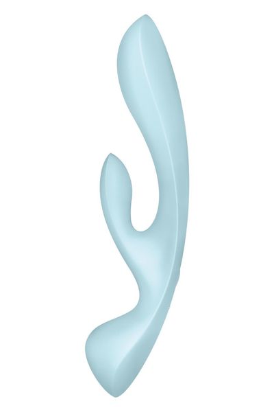 Króliczek Wibrator Masaż Łechtaczki Satisfyer Blue zdjęcie 3