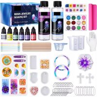 Zestaw form , F18 kompletny do odlewów biżuterii + żywica epoksydowa