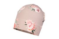 Jamiks PRISCILA czapka dla dziewczynki morelowa róża 48-50