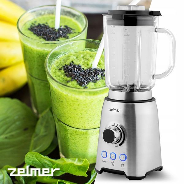 BLENDER KIELICHOWY ZELMER DO KOKTAJLI KRUSZY LÓD MIKSUJE SZKLANY 1200W zdjęcie 9