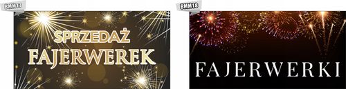 Baner plandeka 130x80 cm oczkowany CHLEB WIEJSKI na Arena.pl