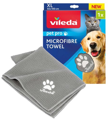 Vileda Pet Pro Ręcznik z mikrofibry XL na Arena.pl