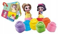 Clementoni - 17843 - Soft Clemmy Disney Princess Playset - Soft Building Bl
