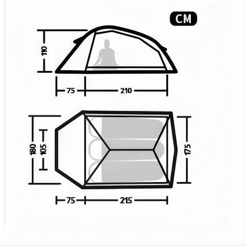LEKKI NAMIOT CLOUD UP 3 20D UPDATED NATUREHIKE na Arena.pl