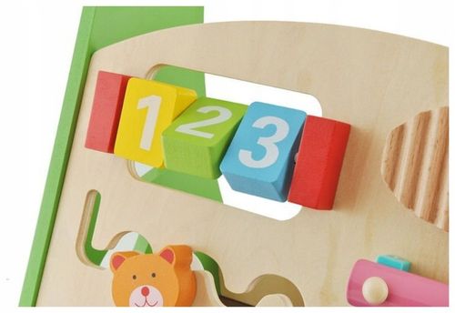 JEZDZIK PCHACZ CHODZIK DREWNIANY SORTER PREZENT NA MIKOŁAJA ROCZEK ZABAWKA na Arena.pl