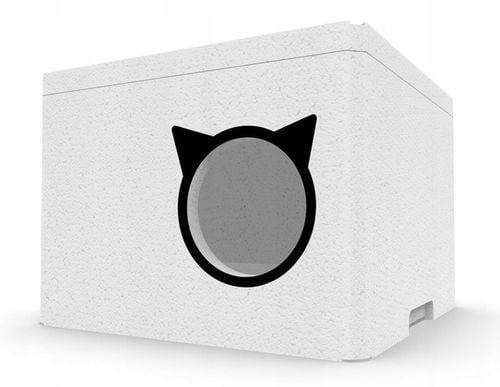 DOMEK BUDA BUDKA LEGOWISKO DLA KOTA NA ZIMĘ na Arena.pl