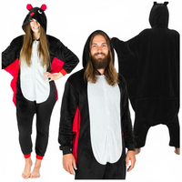 Kostium Onesie Bat nietoperz piżama damska męska kigurumi S