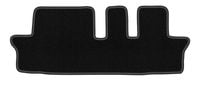 Dywaniki welurowe tylne Chevrolet Orlando I 2011-2015 7 os. czarne