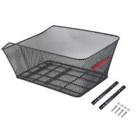 Kosz rowerowy tylny FSBKT-105 czarny