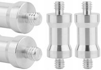 adapter tuleja statywowa 1/4" męski na 1/4" męski aluminiowa redukcja 39 mm