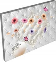 OBRAZ nowoczesny do salonu sypialni kwiaty 120x80