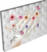 OBRAZ nowoczesny do salonu sypialni kwiaty 120x80