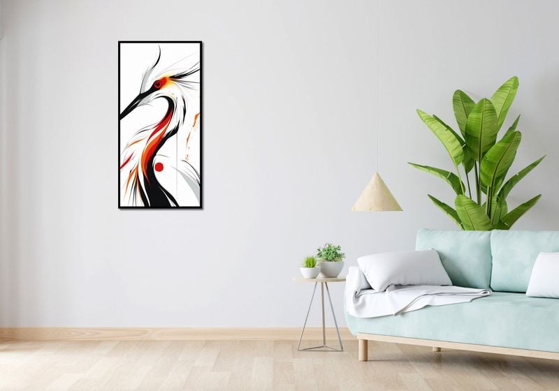 Plakat 50x100cm Bocian zdjęcie 4