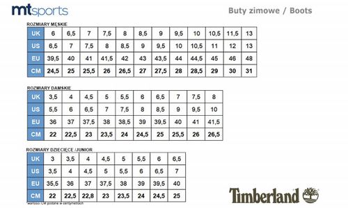 Timberland 6 In Premium Junior 9497R - 40 na Arena.pl