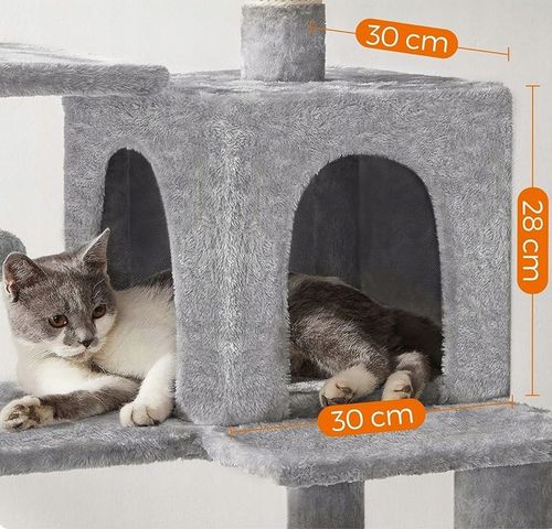 DRAPAK DLA KOTA DUŻY XL 6 POZIOMÓW WYSOKI LEGOWISKO SŁUPEK DOMEK 143cm na Arena.pl