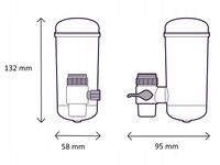 Filtr wody na kran kuchenny AQUAPHOR TOPAZ 750L