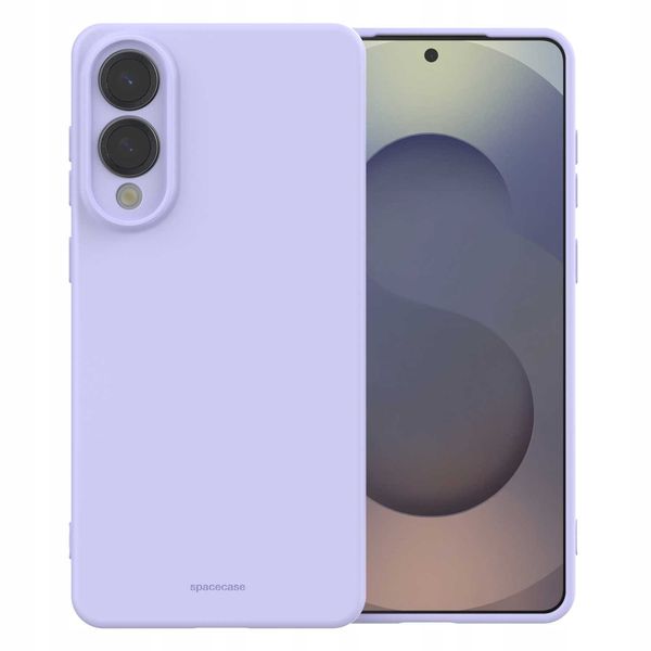 Spacecase Silicone Case 3.0 Galaxy S25 Edge Light Purple zdjęcie 6