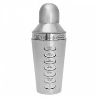 shaker barmański z recepturami 600ml kinghoff kh-1393