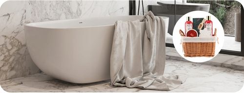 Aurora zestaw kosmetyków w koszu wiklinowym na prezent Grant 5 el żel krem na Arena.pl