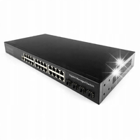 Cudy GS2024S2 SWITCH zarządzalny 24-port wkładki SFP fiber GIGABIT console