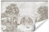 Fototapeta Widok Na Stary MOST Pejzaż Miasto Styl Retro 400cm x 280cm