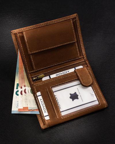 Męski stylowy portfel z indywidualnym wzorem na Arena.pl