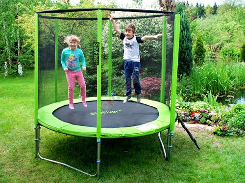 TRAMPOLINA SKYFLYER RING 2in1 244CM 8FT + Gratisy na Arena.pl