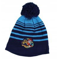 CZAPKA ZIMOWA OCIEPLANA Z POMPONEM PSI PATROL 54 NIEBIESKA CIEMNA