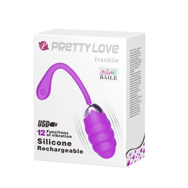 PRETTY LOVE - FRANKLIN EGG Purple zdjęcie 8