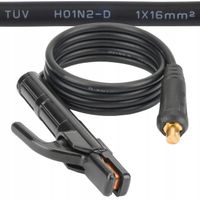UCHWYT ELEKTRODOWY DO MIGOMATU PRZEWÓD SPAWALNICZY MMA 210A 9mm 200cm