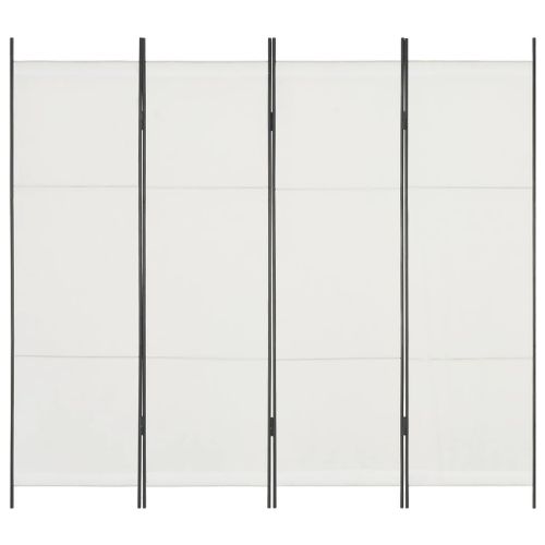 Parawan 4-Panelowy, Biały, 200 X 180 Cm na Arena.pl