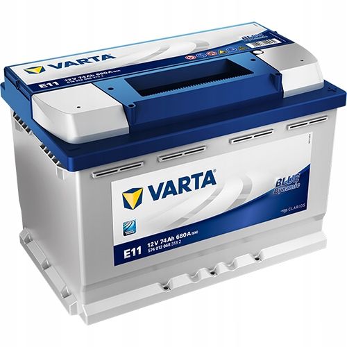 AKUMULATOR SAMOCHODOWY VARTA BLUE DYNAMIC 12V 74AH 680A E11 zdjęcie 1