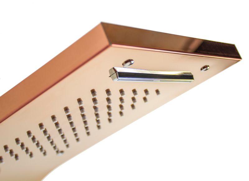 Bateria panel prysznicowy ROSE GOLD zdjęcie 3