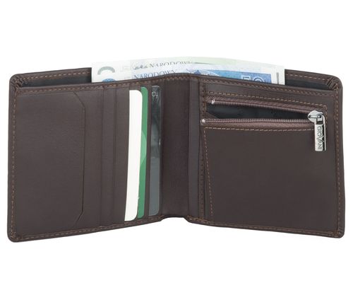 Portfel męski Emilio - Giovani Brązowy na Arena.pl