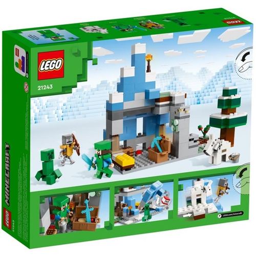 Lego Minecraft Ośnieżone Szczyty 21243 na Arena.pl