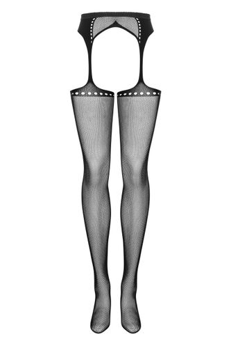 garter stockings s314 czarne s/m/l obsessive na Arena.pl