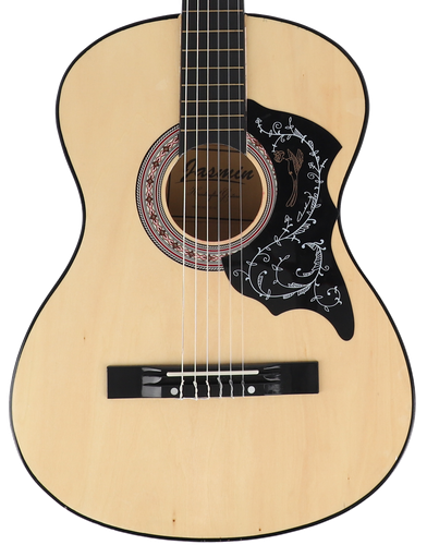 Gitara klasyczna 3/4 7/8 Naturalna brąz od 12 lat dla dorosłych OUTLET na Arena.pl