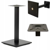 POSTUMENT DO STOŁU PODSTAWA NOGA METALOWA CZARNA STOLIKA LOFT ARP-179