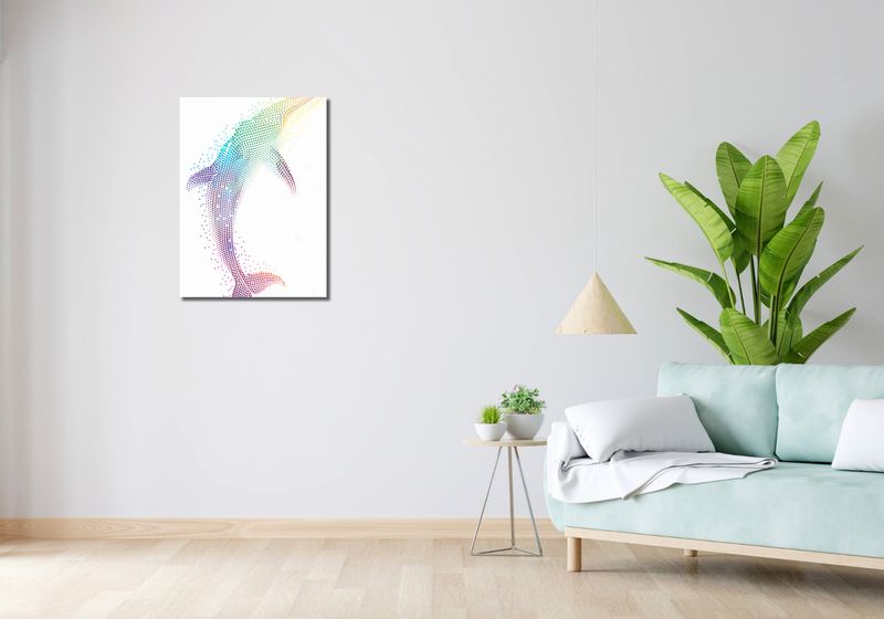 Obraz 50x70cm Spektrum Oceanu zdjęcie 2