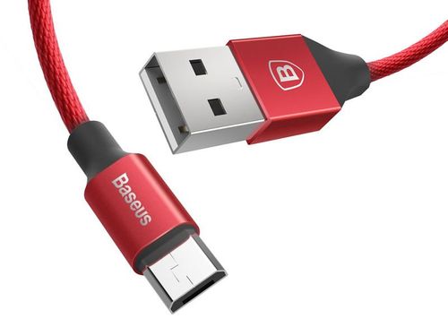 Kabel Baseus Yiven micro USB 150 cm 2A red - Czerwony na Arena.pl