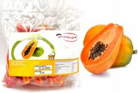 PAPAJA SUSZONA KROJONA 500g z Tajlandii NATURALNA, BEZ CUKRU