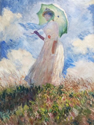 Plakat 60x80cm Suzanne Hoschedé, Monet Vintage do Salonu na Arena.pl