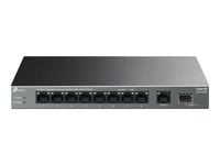 TP-LINK LS1210GP 10-Port Gigabit Desktop Switch with 8-Port PoE+