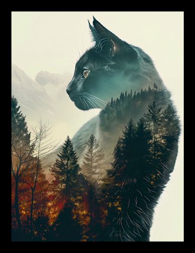 Plakat 15x20cm Koci Duch Lasu na Arena.pl
