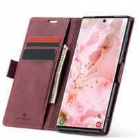 ETUI Z KLAPKĄ DO GALAXY S22 ULTRA SKÓRZANE PORTFEL CASE ZAMYKANE + SZKŁO