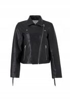 Kurtka skórzana YAS YASVALETTA FRINGE JACKET 36