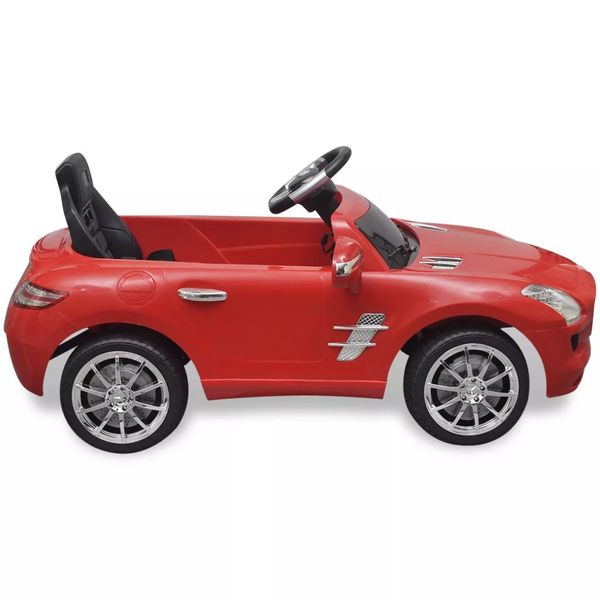 Samochód elektryczny dla dzieci Czerwony Mercedes Benz SLS